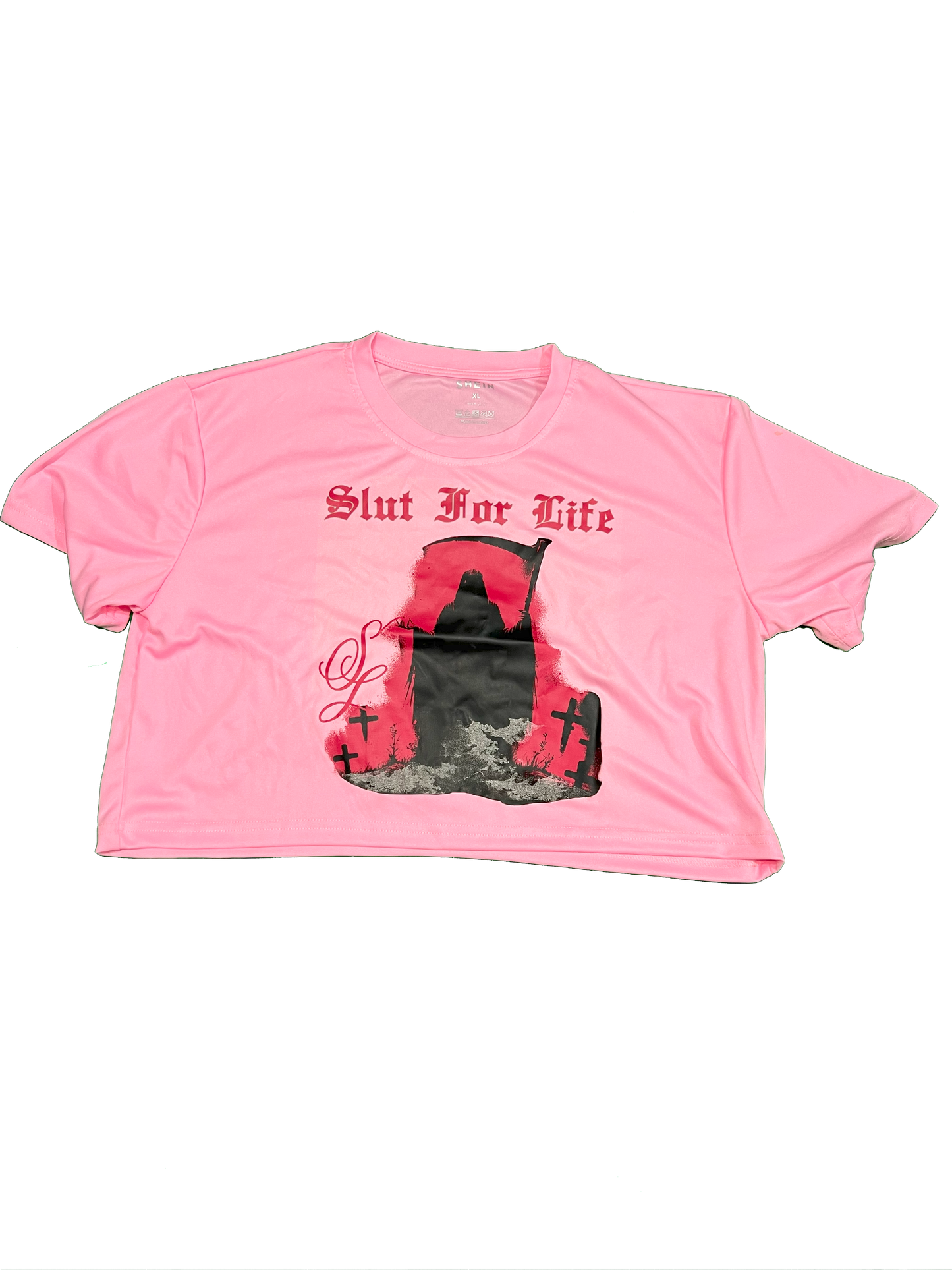 Slut for Life Crop Tee
