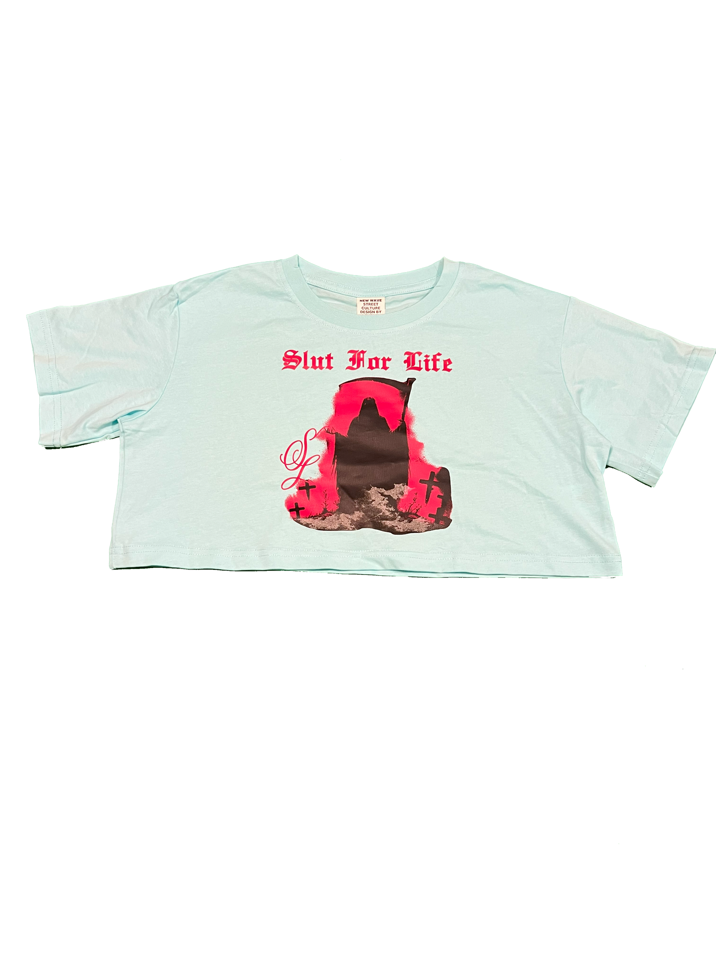 Slut for Life Crop Tee