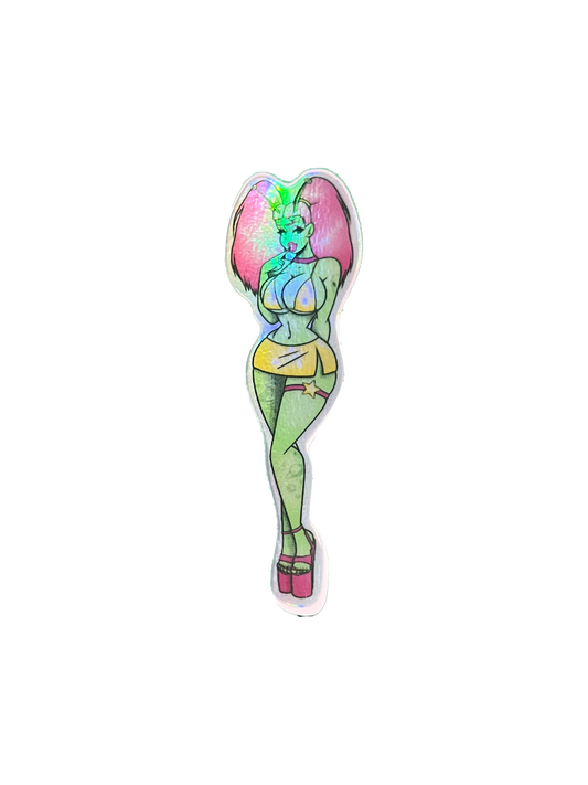 Alien Slut Sticker