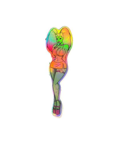 Alien Slut Sticker
