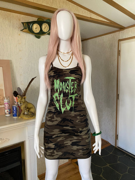 Monster Slut - Camo Dress