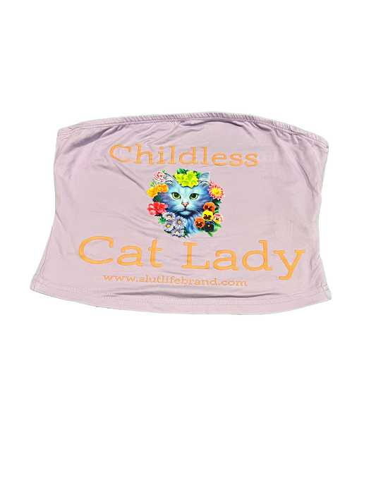 Childless Cat Lady Tube Top