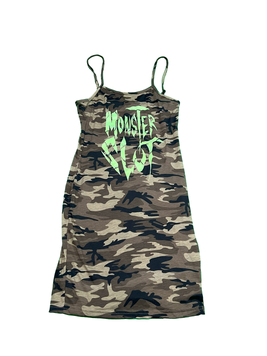 Monster Slut - Camo Dress