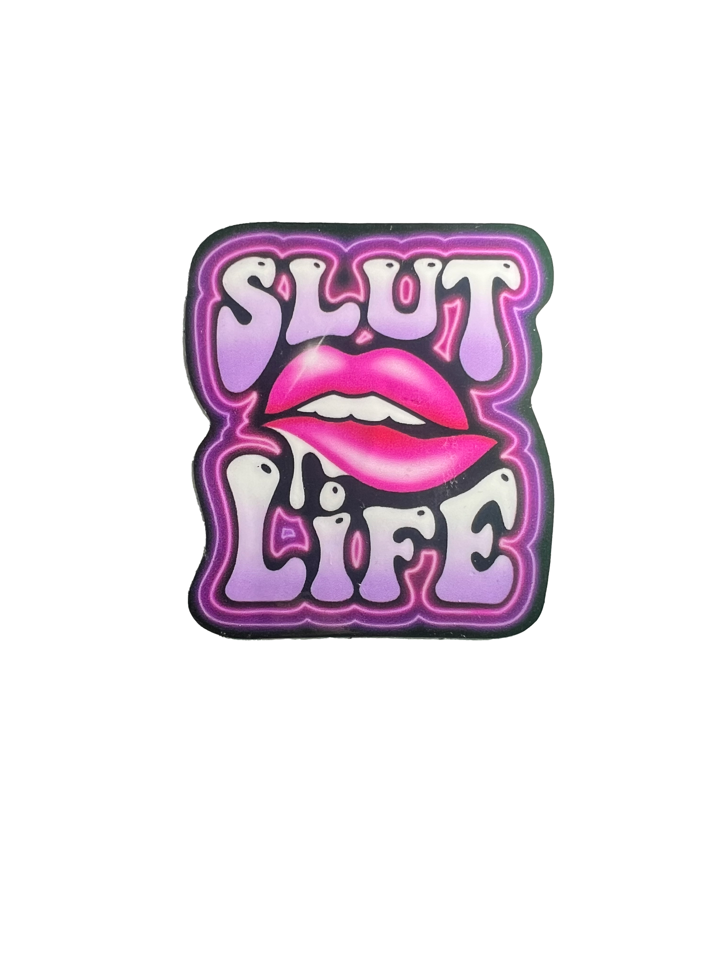 Slut Life Lips Sticker