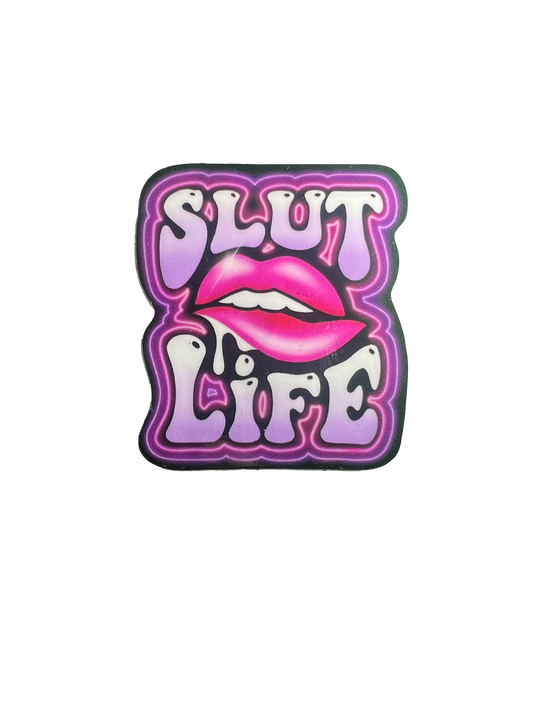 Slut Life Lips Sticker