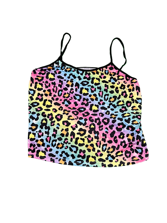 Rainbow Cheetah Sleep Top