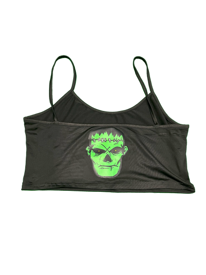 Skeleton Hands Crop Tank