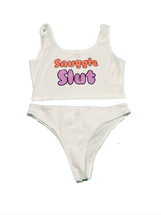 Snuggle Slut Tank Set