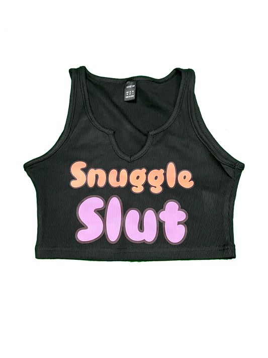 Snuggle Slut Crop Tank
