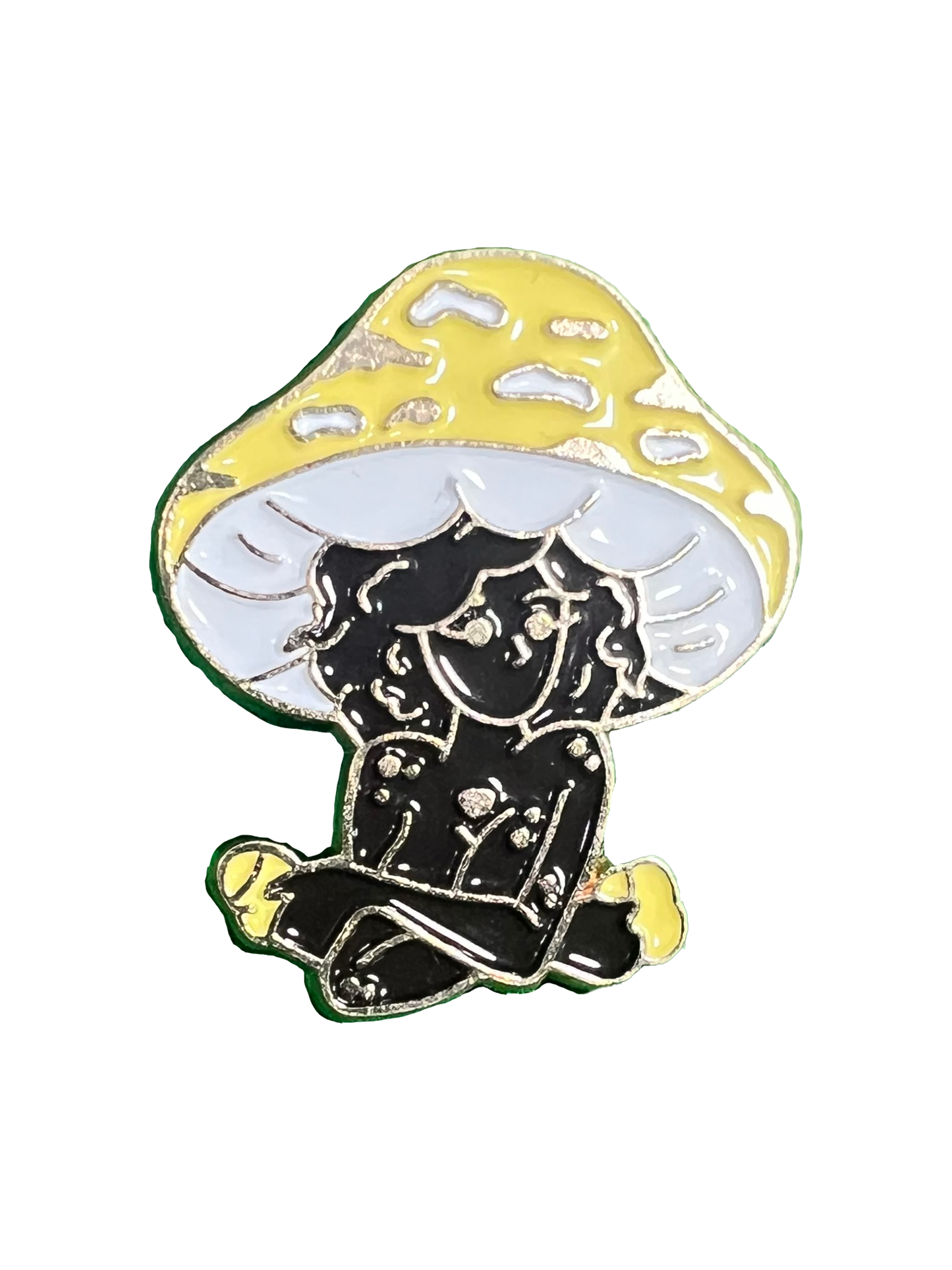 Mushroom Lady Pins