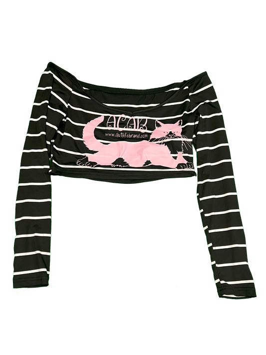 All Cats Are Beautiful Crop Tee